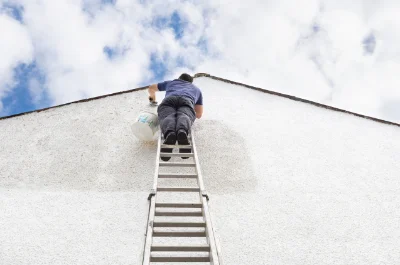 Peinture extérieure à Charrin — façades et ravalement